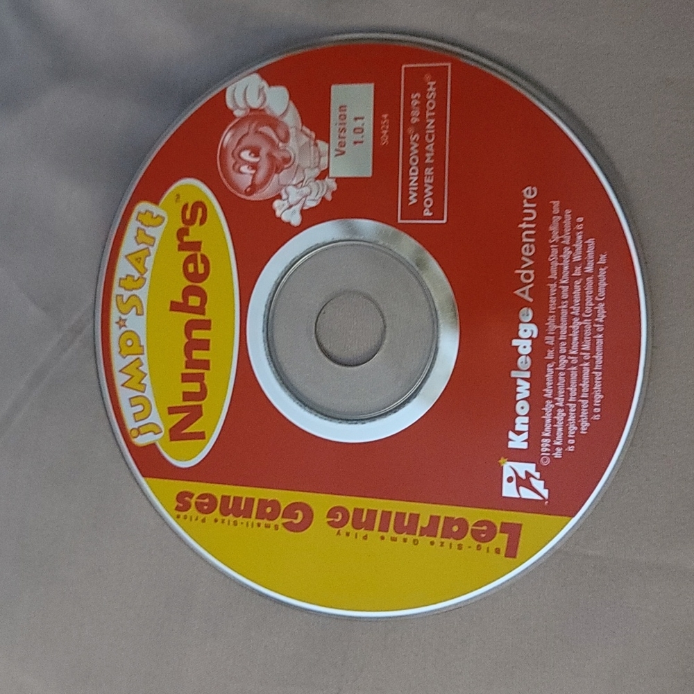 JUMP START NUMBERS- CD-ROM ADVENTURE